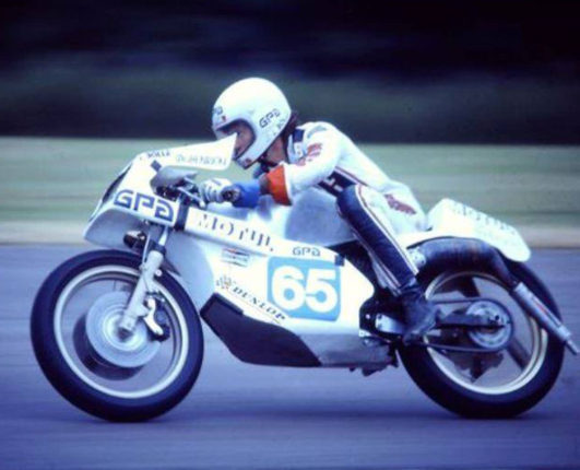 Jaques Bolle on the 350 version of the reverse cylinder