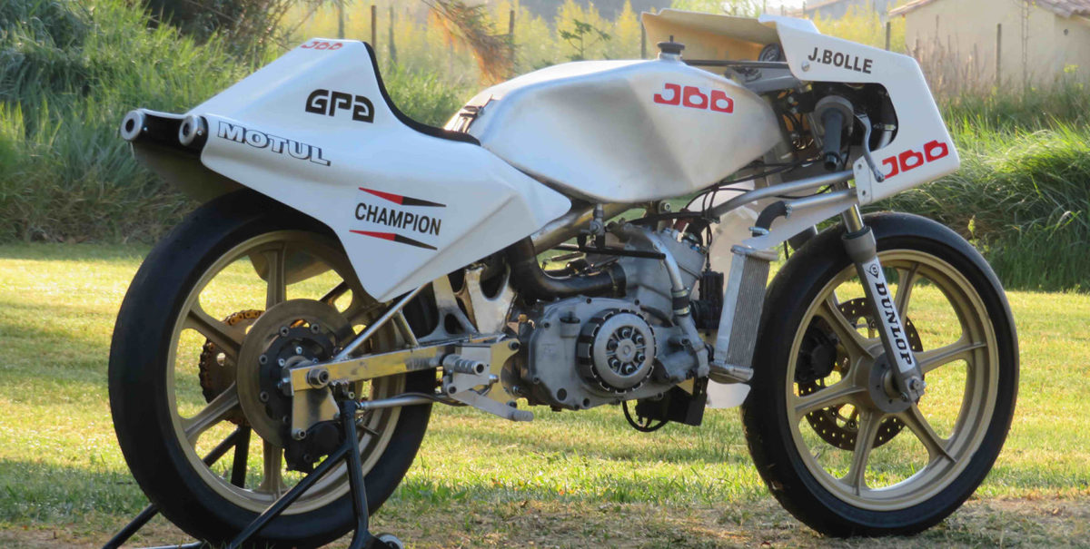 Jean-Bertrand Bruneau’s reverse cylinder 250 as it is today, restored and still owned by the family